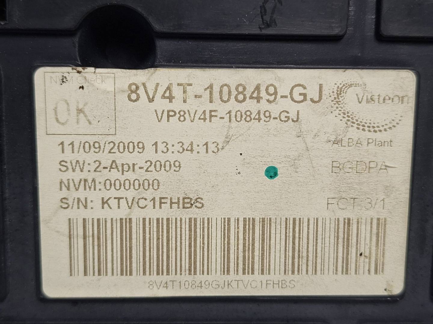 Foto 4 de Cuadro Instrumentos Ford Focus Turn. (cb8) (2010–2014)