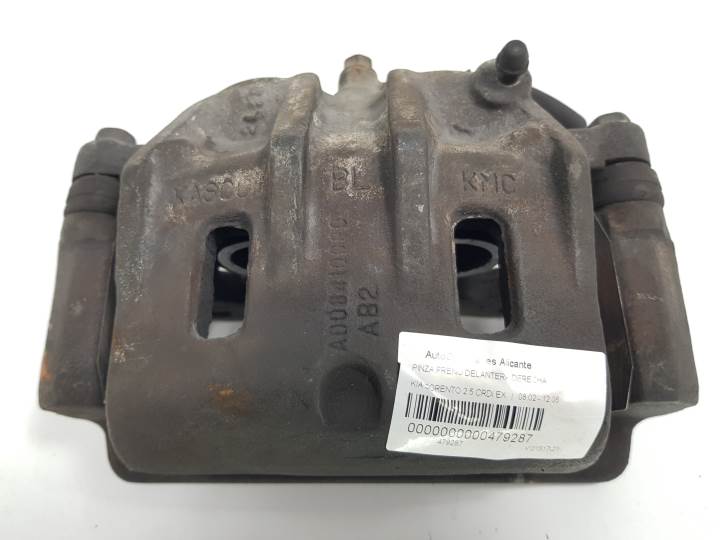 PINZA FRENO DELANTERA DERECHA AD08410090 KIA SORENTO Autodesguaces Alicante