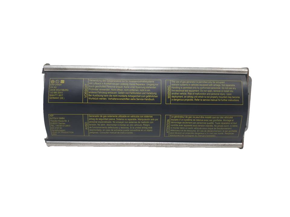 AIRBAG DELANTERO DERECHO 1J0880204K SEAT TOLEDO (1M2) Autodesguaces Alicante