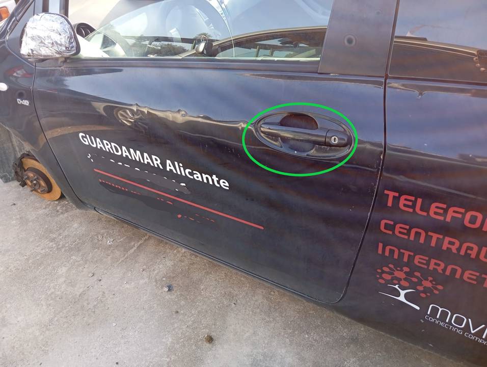 MANETA EXTERIOR DELANTERA IZQUIERDA