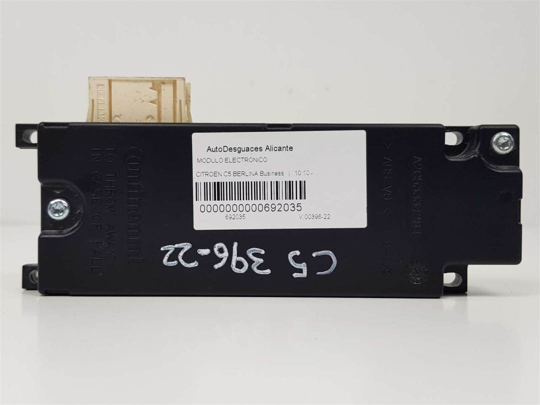 MODULO ELECTRONICO - 9666827980 - CITROEN - C5 BERLINA