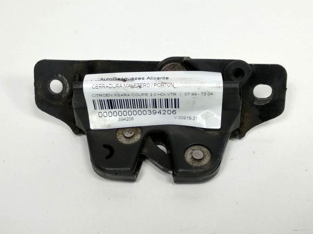 CERRADURA MALETERO / PORTON - CITROEN - XSARA COUPE