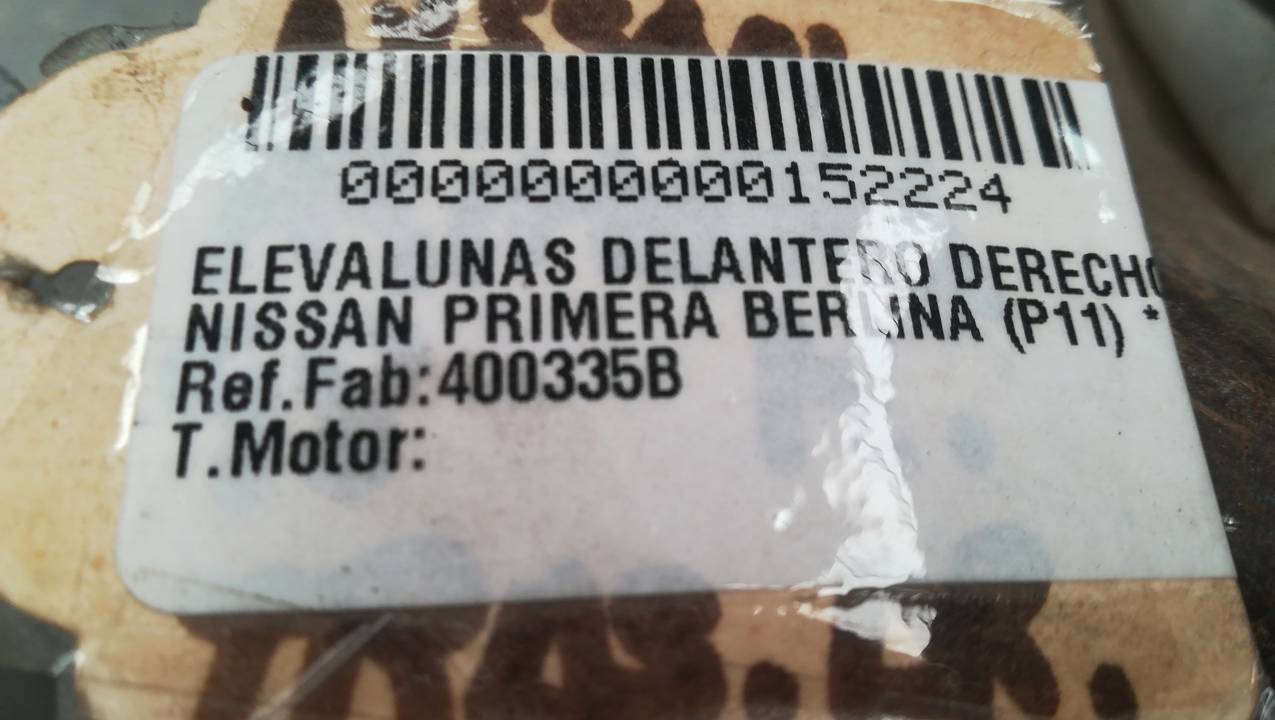 ELEVALUNAS DELANTERO DERECHO