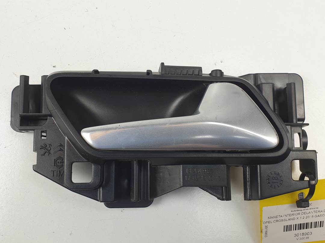 MANETA INTERIOR DELANTERA DERECHA - 13484998 - OPEL - CROSSLAND X
