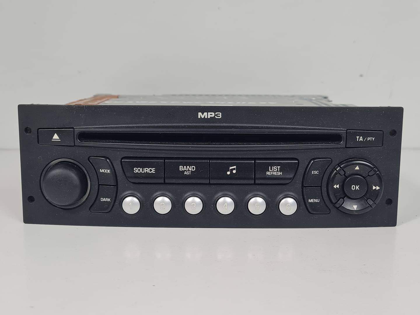 Autoradio / CD-Player - 96643698XT - PEUGEOT - 207 SW