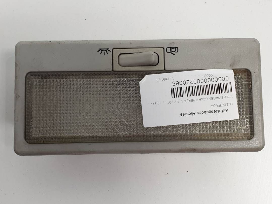 Plafonnier - VOLKSWAGEN - GOLF III BERLINA (1H1)
