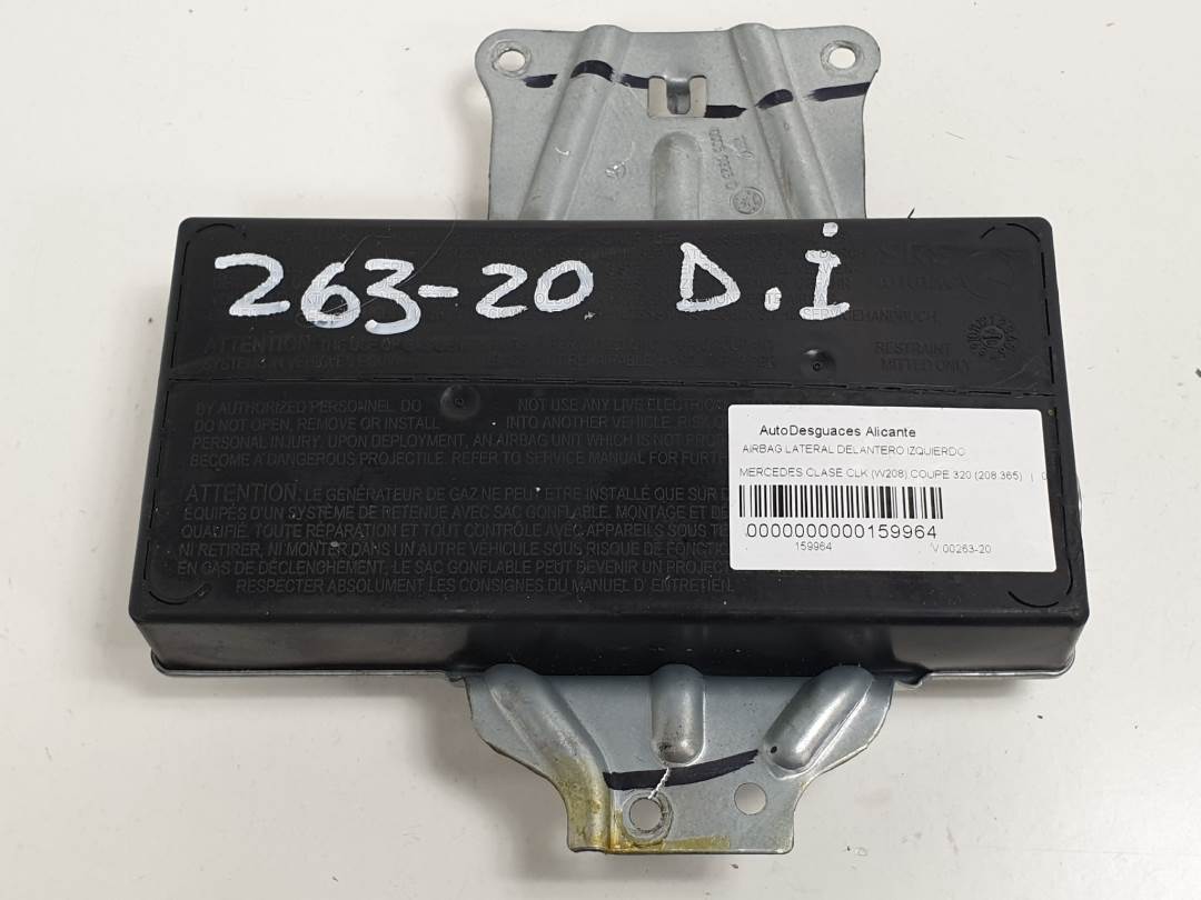 AIRBAG LATERAL DELANTERO IZQUIERDO - 00060560E - MERCEDES - CLASE CLK (W208) COUPE