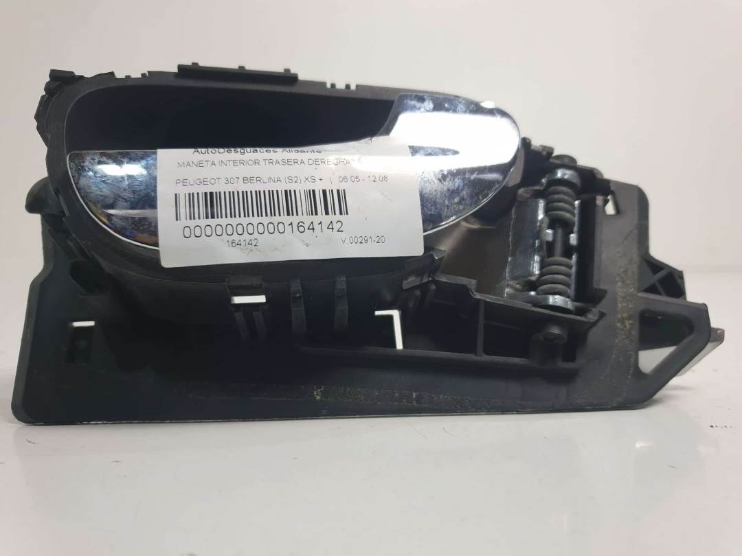 MANETA INTERIOR TRASERA DERECHA - 9643604477 - PEUGEOT - 307 BERLINA (S2)