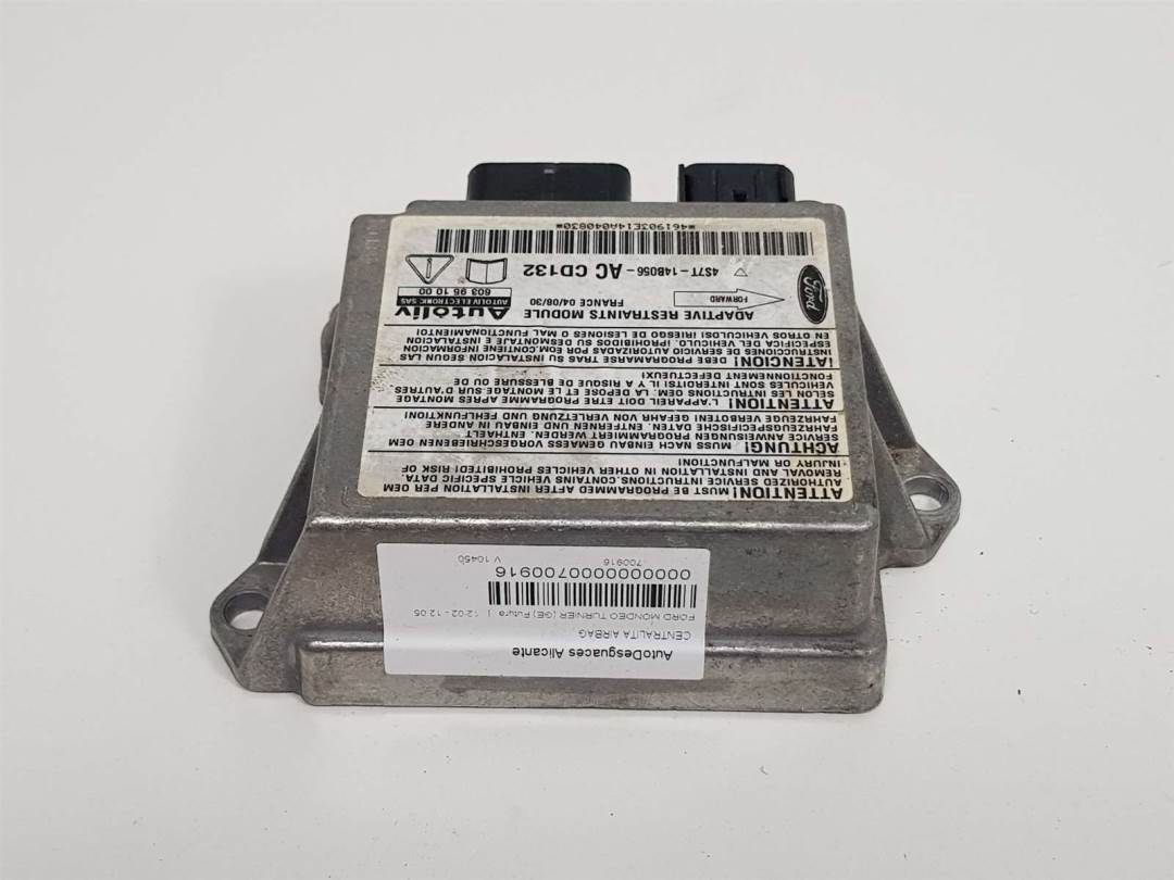 Calculateur d’airbag - 4S7T14B056 - FORD - MONDEO TURNIER (GE)
