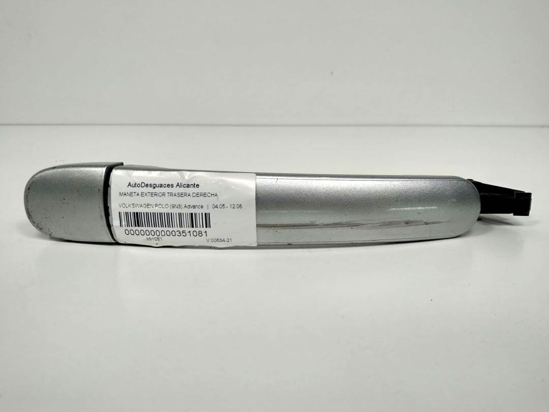 Türgriff außen hinten rechts - 3B0837207 - VOLKSWAGEN - POLO (9N3)