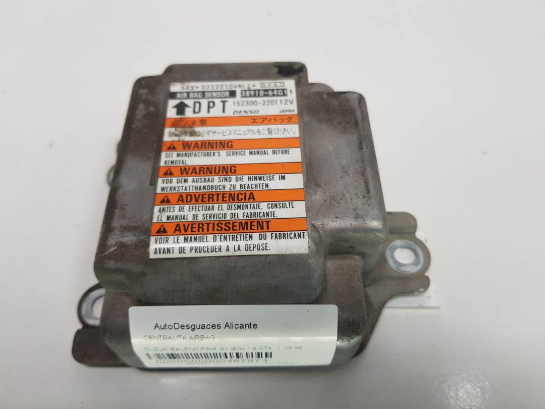 CENTRALITA AIRBAG - 3891064G - SUZUKI - BALENO FAM. SY (EG)