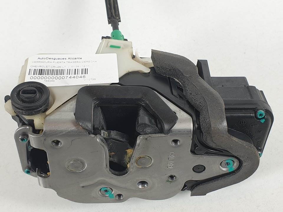 Serrure de porte arrière droite - 13503808 - CHEVROLET - CRUZE