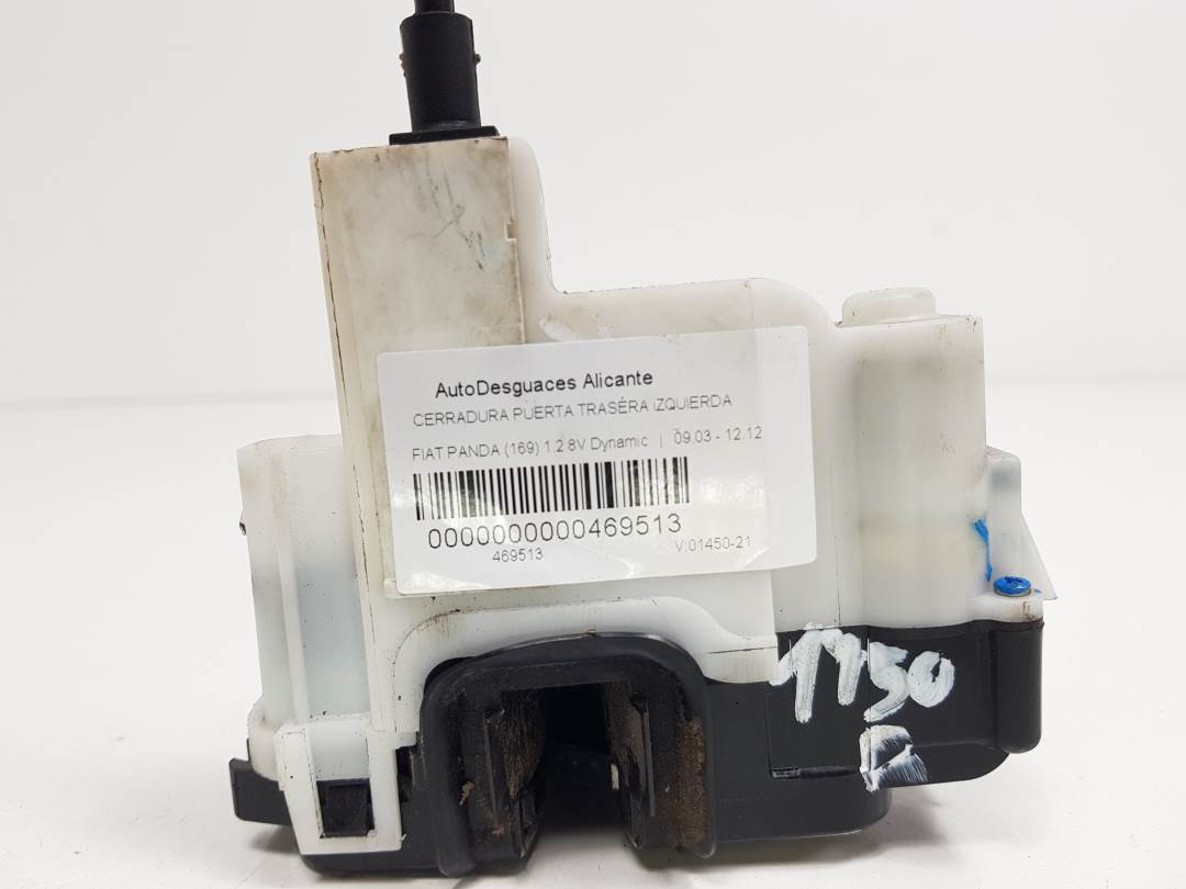 CERRADURA PUERTA TRASERA IZQUIERDA - 46803516 - FIAT - PANDA (169)