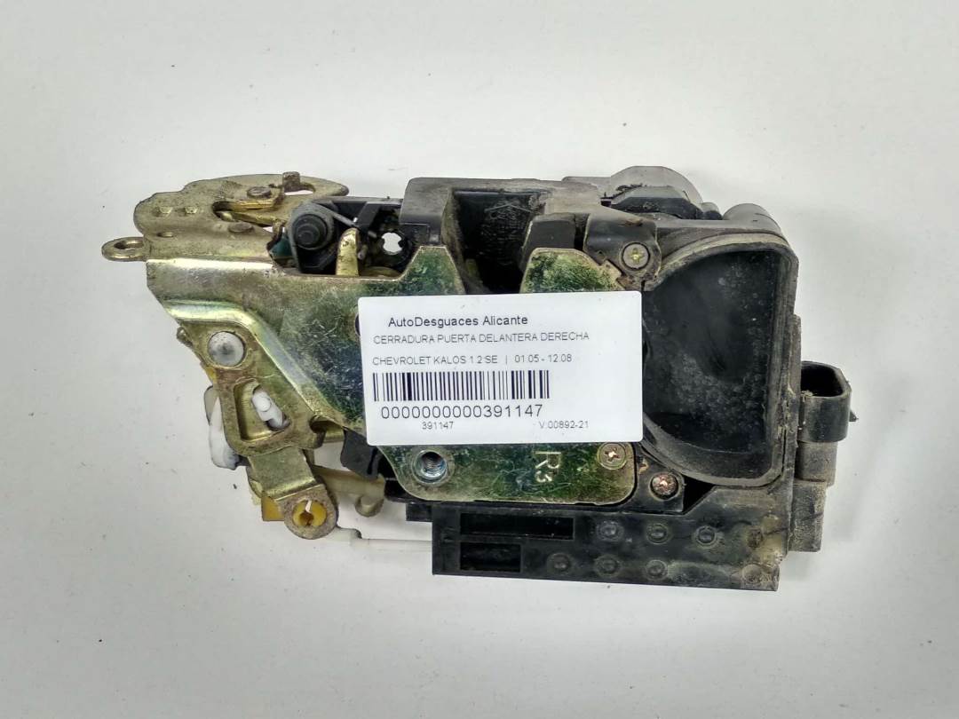 CERRADURA PUERTA DELANTERA DERECHA - CHEVROLET - KALOS