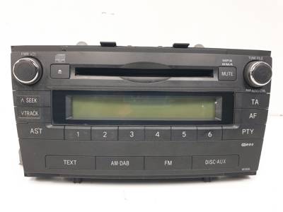 SISTEMA AUDIO / RADIO CD 8612005150 TOYOTA AVENSIS BERLINA (T27) Autodesguaces Alicante