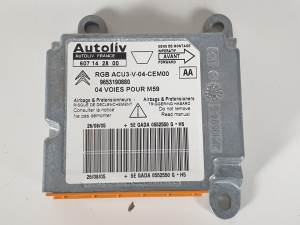 CENTRALITA AIRBAG 9653190880 CITROEN BERLINGO (M59) Autodesguaces Alicante