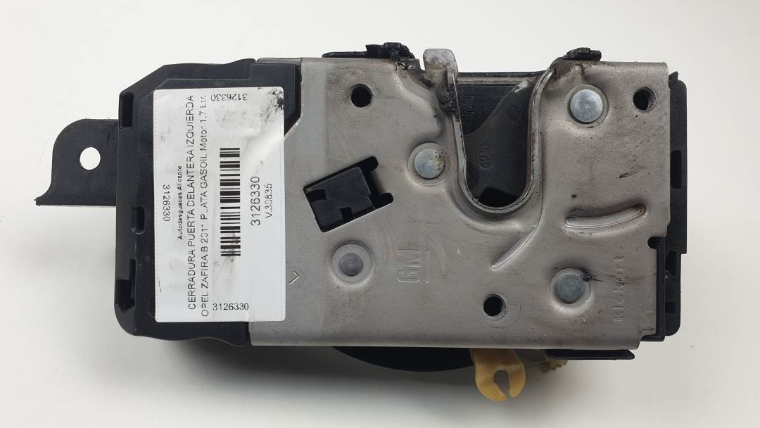 CERRADURA PUERTA DELANTERA IZQUIERDA - 13210748 - OPEL - ZAFIRA B