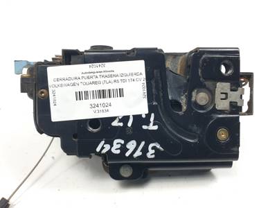 CERRADURA PUERTA TRASERA IZQUIERDA 7L0839015 VOLKSWAGEN TOUAREG (7LA) Autodesguaces Alicante