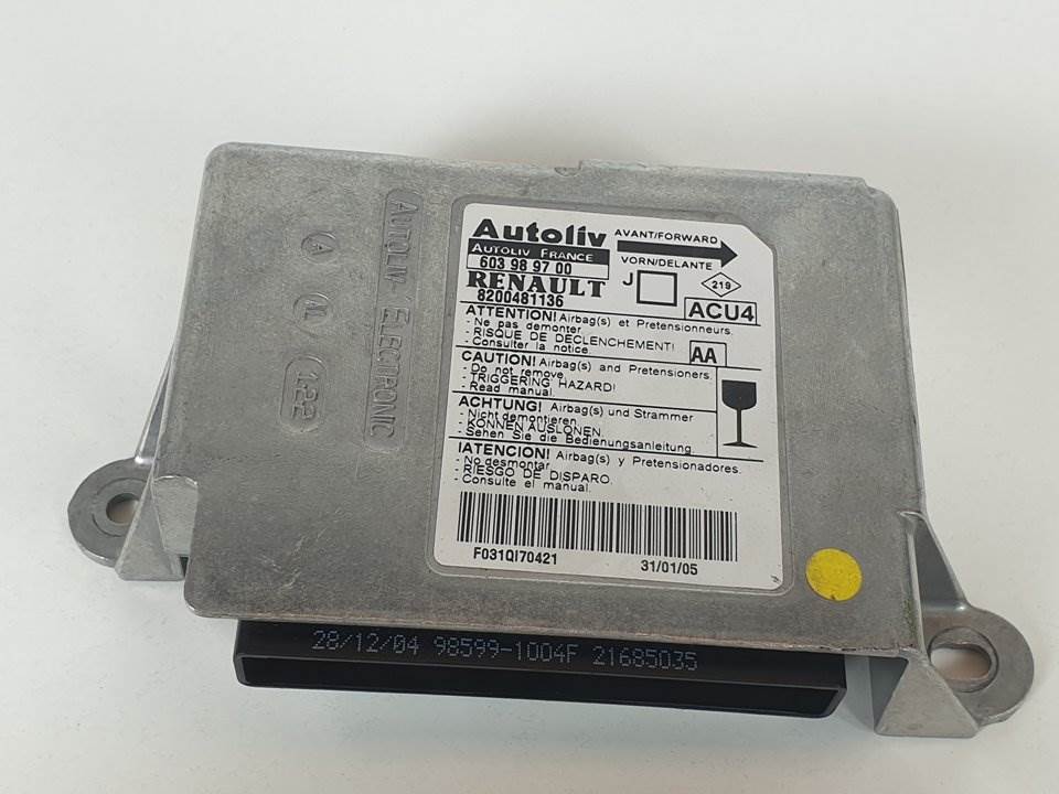 CENTRALITA AIRBAG - 603989700 - RENAULT - SCENIC II (X84,JM)