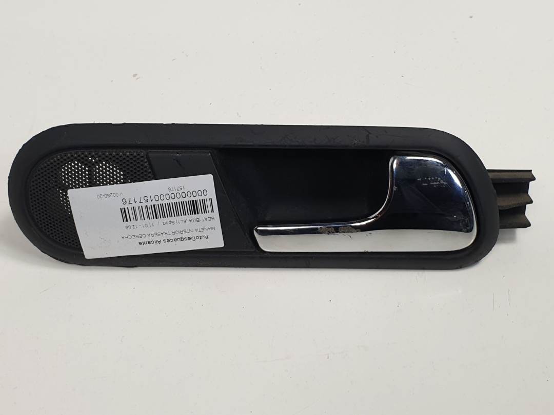 MANETA INTERIOR TRASERA DERECHA - 6L4839114 - SEAT - IBIZA (6L1)