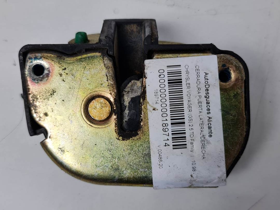 CERRADURA PUERTA LATERAL DERECHA - 338C - CHRYSLER - VOYAGER (GS)