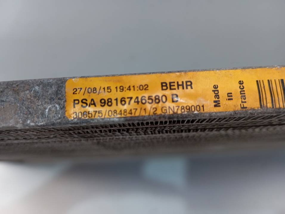 CONDENSADOR / RADIADOR AIRE ACONDICIONADO