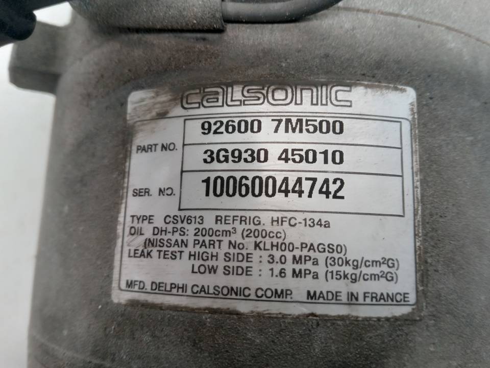 COMPRESOR AIRE ACONDICIONADO