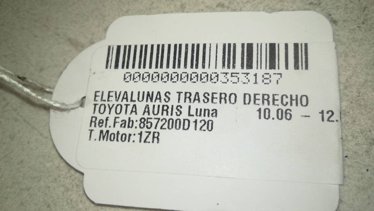 ELEVALUNAS TRASERO DERECHO