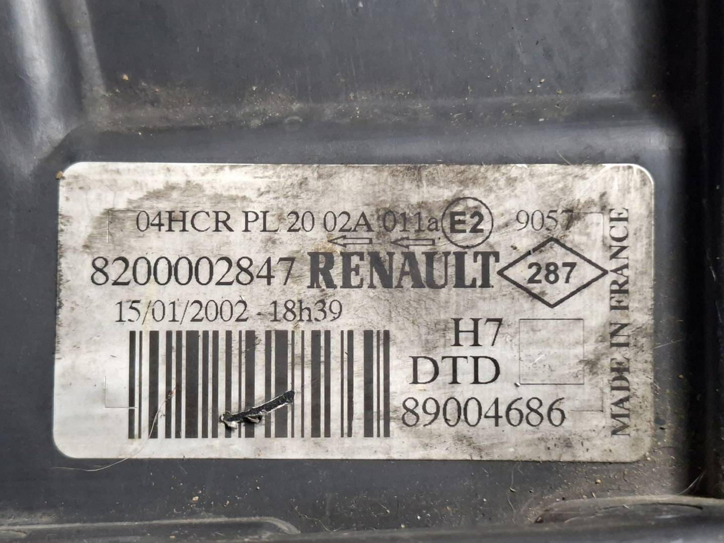 Foto 7 de Faro Derecho Renault Laguna Grandtour (k56) (1998–2001)