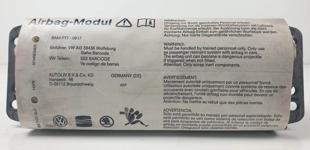 AIRBAG DELANTERO DERECHO - 1K0880204N - SKODA - OCTAVIA BERLINA (1U2)