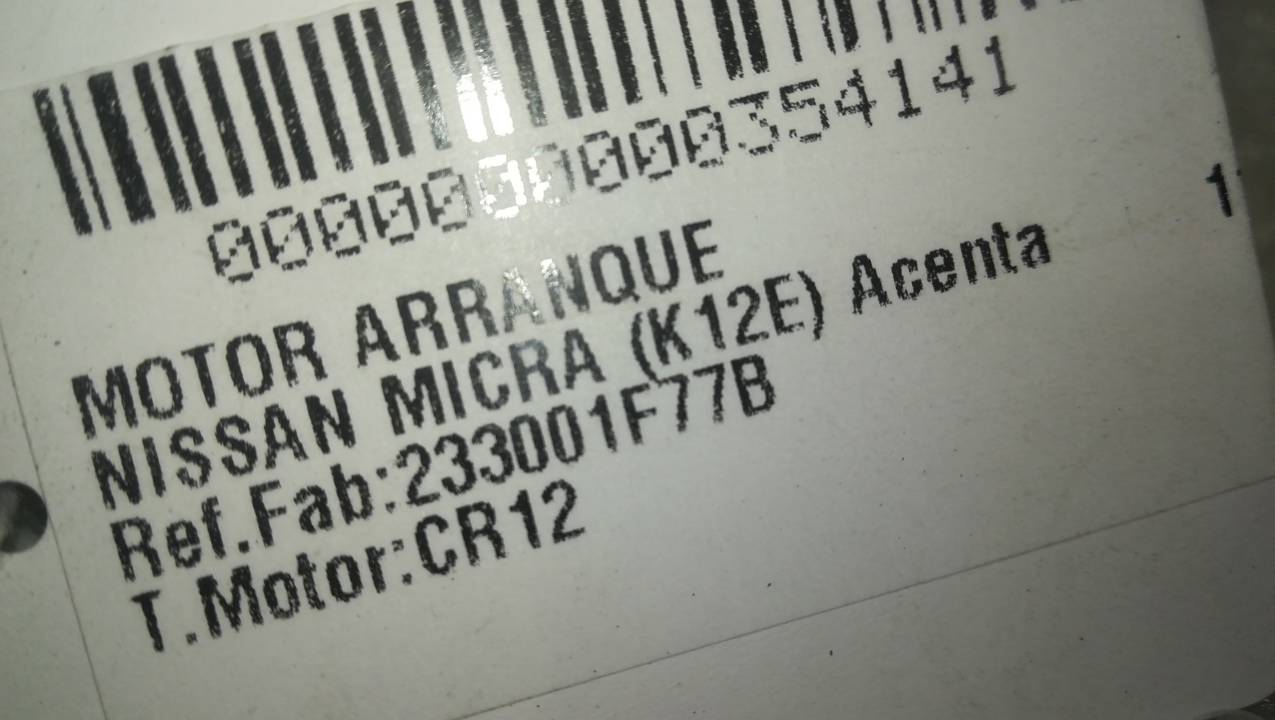 MOTOR ARRANQUE