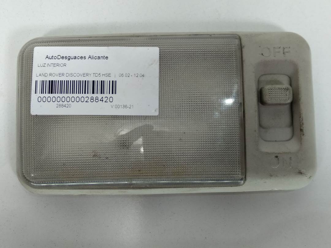 LUZ INTERIOR - LAND ROVER - DISCOVERY (LT)