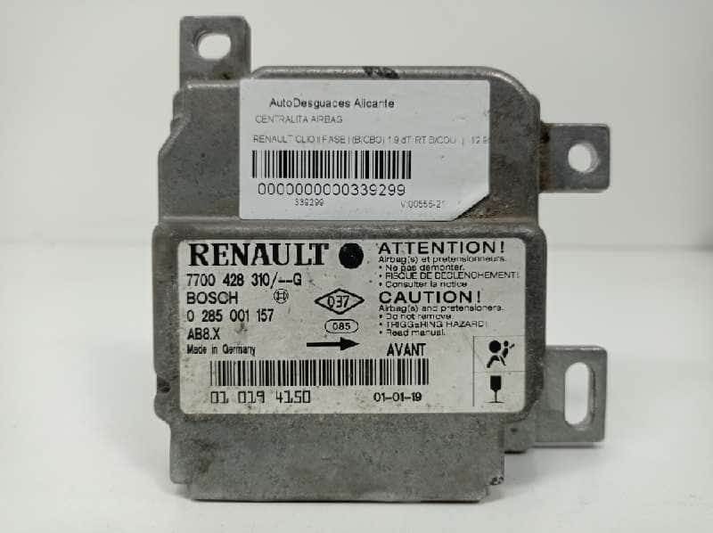 Airbag-Steuergerät - 7700428310 - RENAULT - CLIO II FASE I (B/CBO)