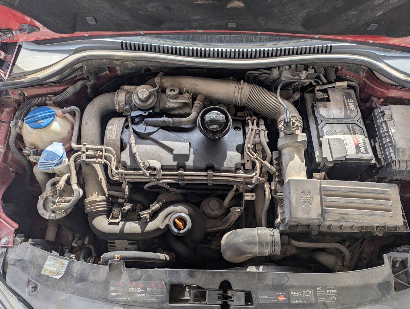 Complete engine - BXE - SEAT - LEON (1P1)