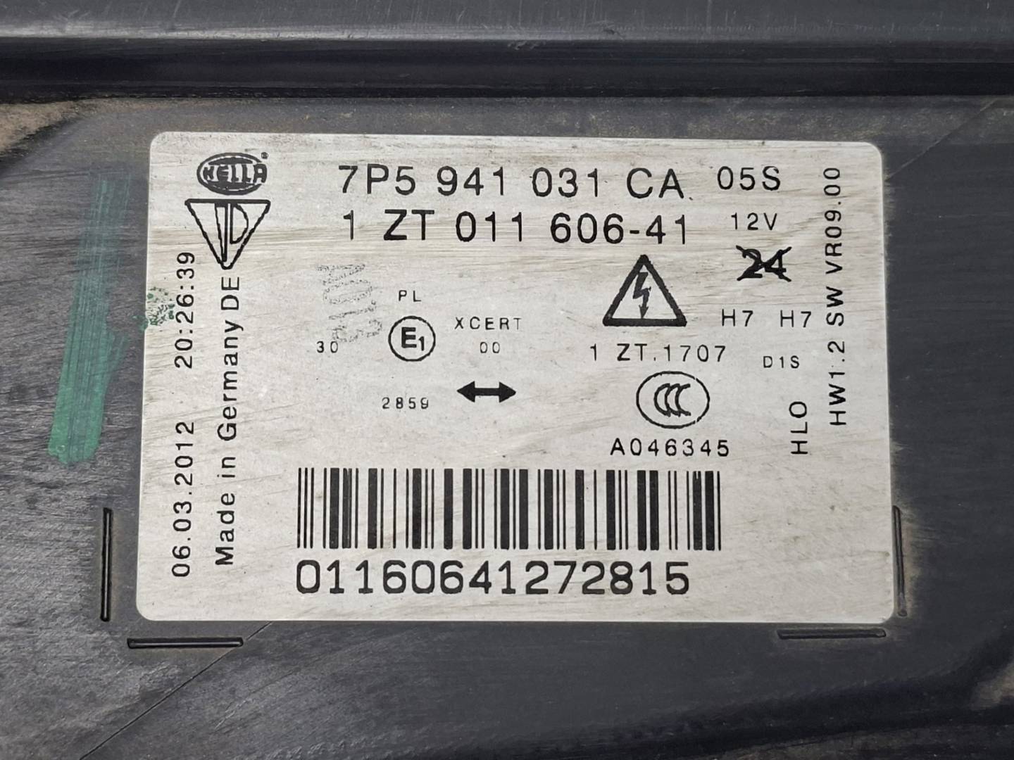 Foto 4 de Faro Izquierdo Porsche Cayenne (typ 92aa) (2009–2017)