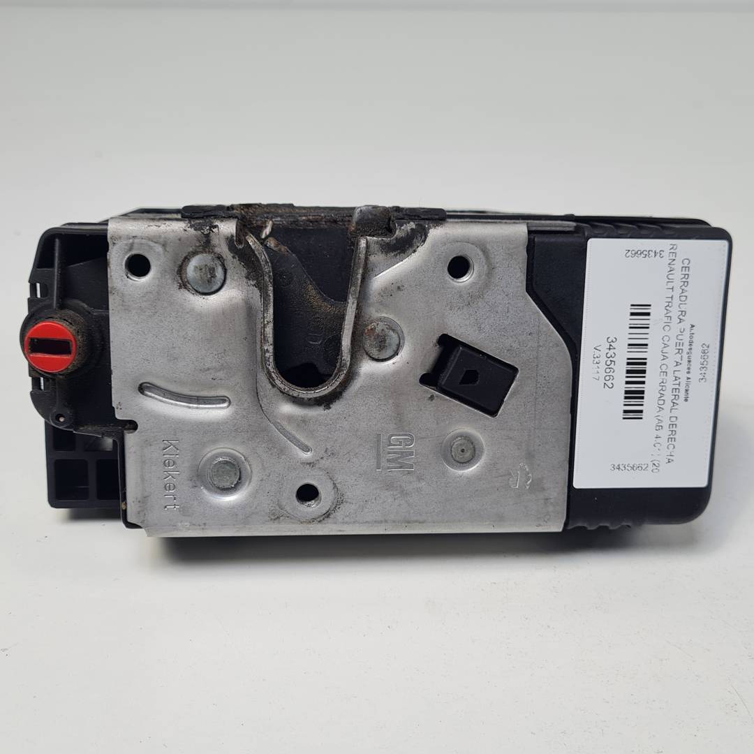 CERRADURA PUERTA LATERAL DERECHA - 8200008463 - RENAULT - TRAFIC CAJA CERRADA (AB 4.01) (2001 - ...)