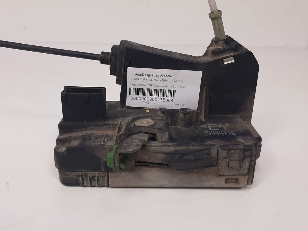 CERRADURA PUERTA DELANTERA DERECHA - 24444016 - OPEL - ASTRA G BERLINA