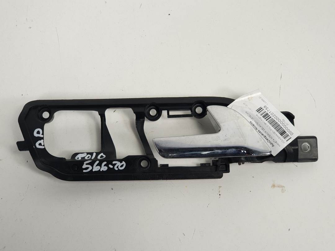 MANETA INTERIOR DELANTERA DERECHA - 600837174A - VOLKSWAGEN - POLO (9N1)