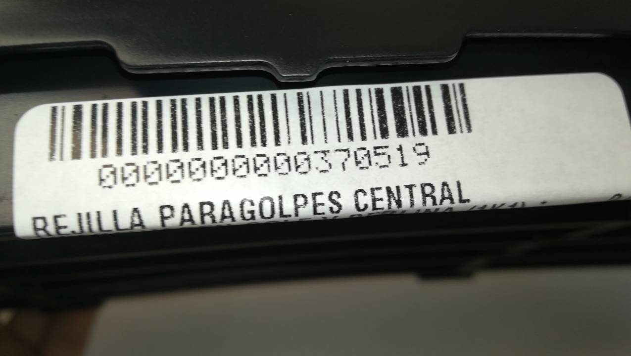 REJILLA PARAGOLPES CENTRAL