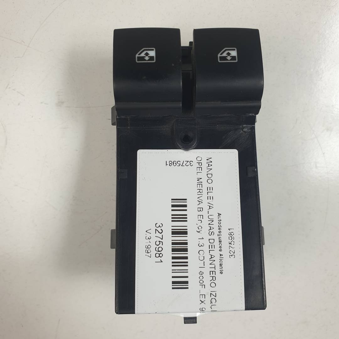 Commande de lève-vitre avant gauche - 13305978 - OPEL - MERIVA B