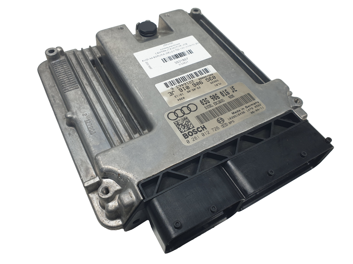 CENTRALITA MOTOR UCE - 0281012726 - AUDI - A4 BERLINA (8E)