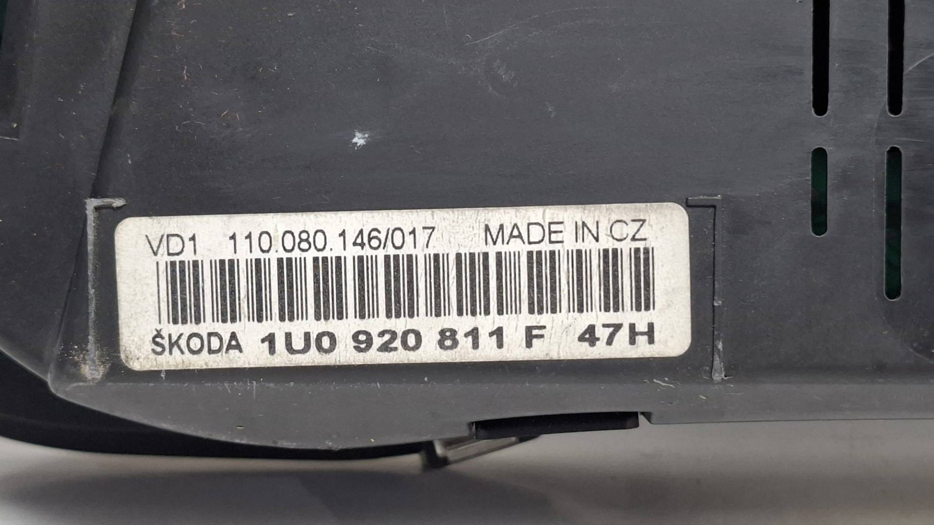 Foto 3 de Cuadro Instrumentos Skoda Octavia Berlina (1u2) (1997–2010)