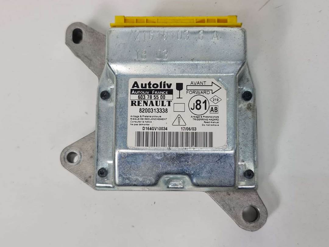 Airbag-Steuergerät - 603785500 - RENAULT - ESPACE IV (JK0)
