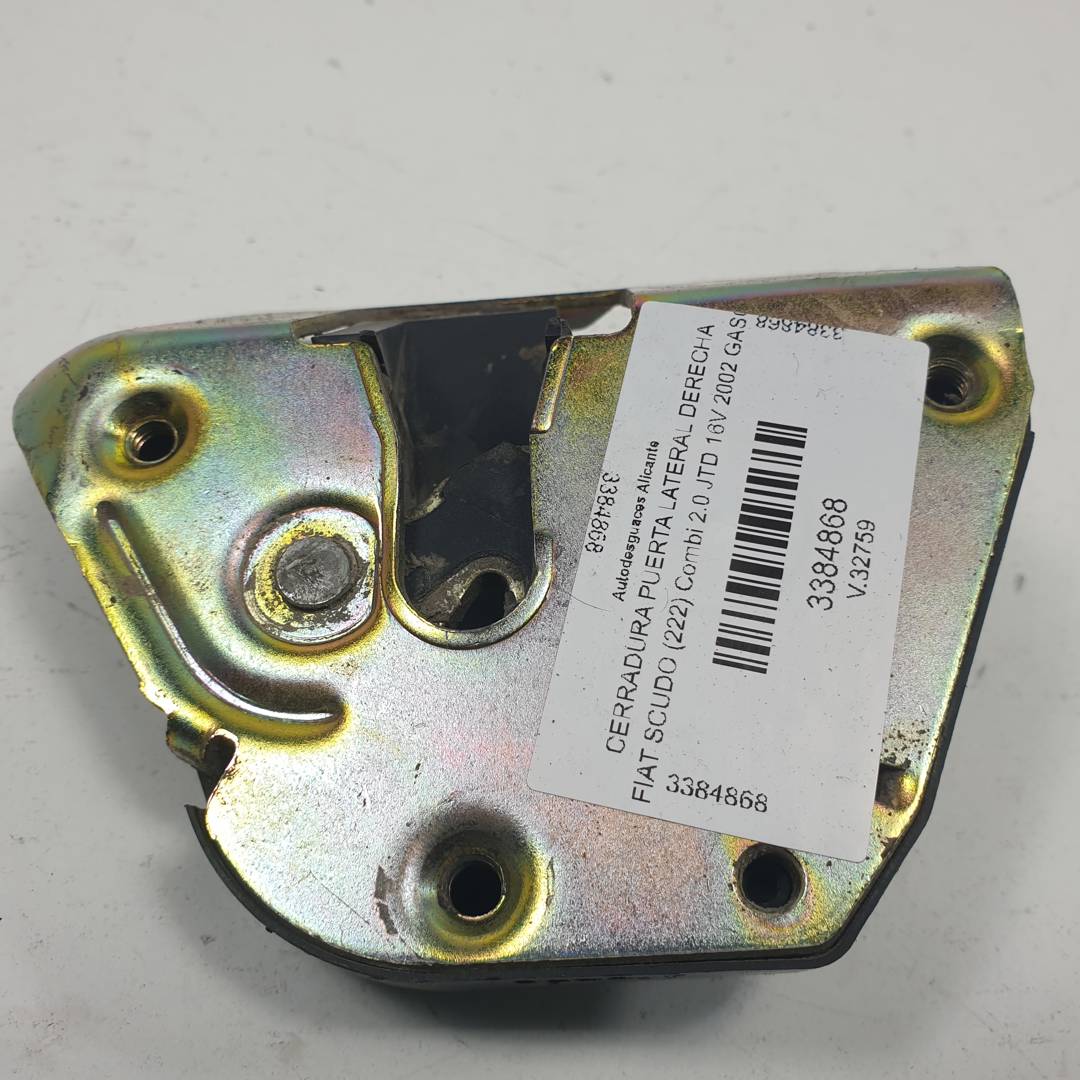 CERRADURA PUERTA LATERAL DERECHA - FIAT - SCUDO (222)