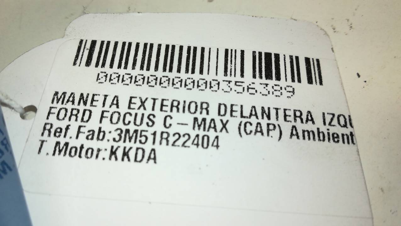 MANETA EXTERIOR DELANTERA IZQUIERDA