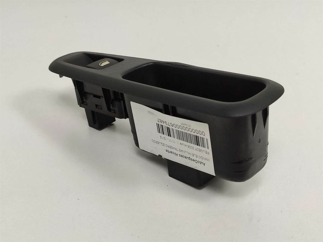 MANDO ELEVALUNAS TRASERO IZQUIERDO - 96662297XT - PEUGEOT - 3008 (T84)