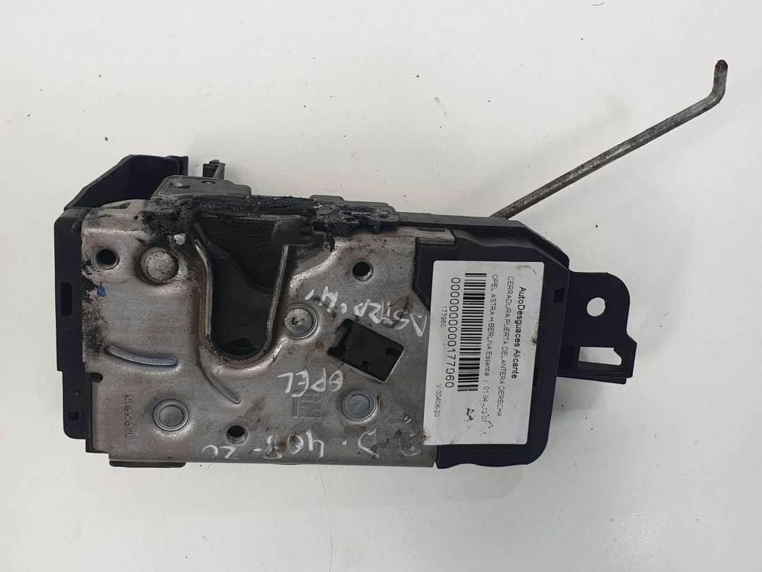 CERRADURA PUERTA DELANTERA DERECHA - 13128112 - OPEL - ASTRA H BERLINA