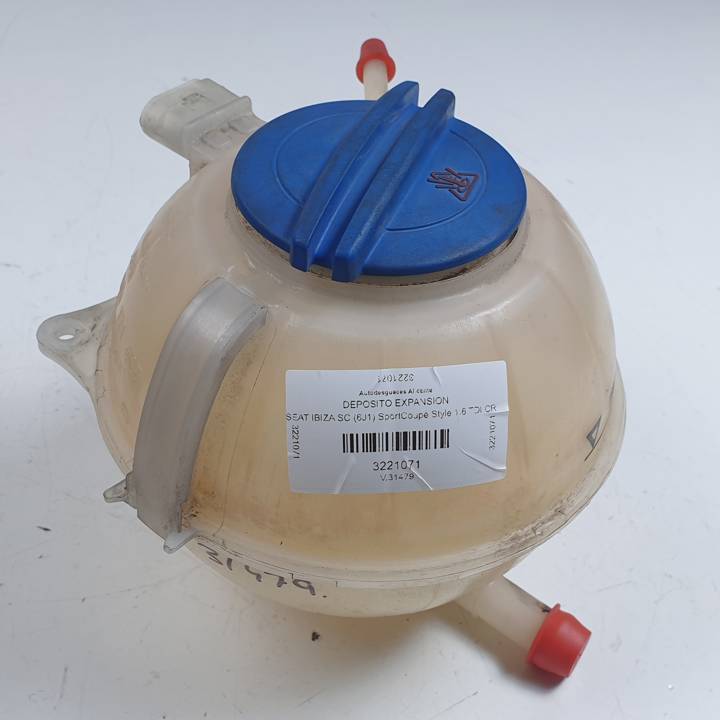 DEPOSITO EXPANSION 6Q0121407B SEAT IBIZA SC (6J1) Autodesguaces Alicante