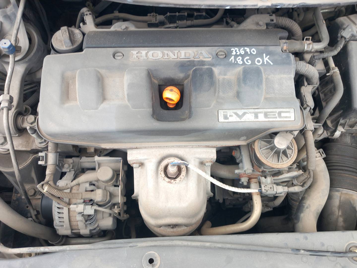 MOTOR COMPLETO - R18A1,R18A2 - HONDA - CIVIC BERLINA 5 (FK)