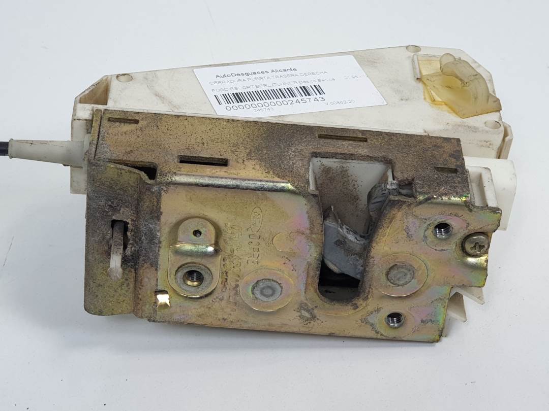 CERRADURA PUERTA TRASERA DERECHA - 93BG220A20BA - FORD - ESCORT BERL./TURNIER